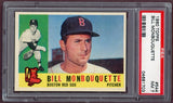 1960 Topps Baseball #544 Bill Monbouquette Red Sox PSA 7 NM 500485