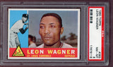 1960 Topps Baseball #383 Leon Wagner Cardinals PSA 8 NM/MT 500504