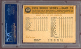 1960 Topps Baseball #389 World Series Game #5 Aparicio PSA 7 NM 500507