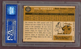 1960 Topps Baseball #231 Hal Naragon Senators PSA 8 NM/MT 500555