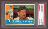 1960 Topps Baseball #313 Turk Lown White Sox PSA 8 NM/MT 500589