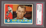 1960 Topps Baseball #179 Rip Coleman Orioles PSA 7 NM 500617