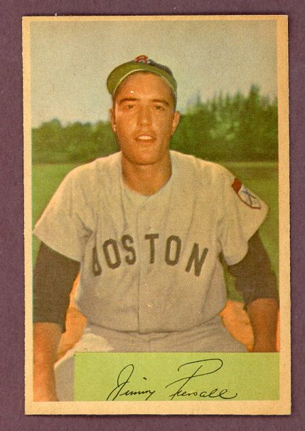 1954 Bowman Baseball #066 Jimmy Piersall Red Sox EX+/EX-MT 500655