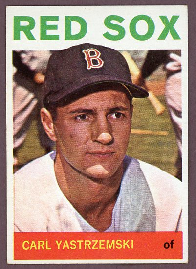 1964 Topps Baseball #210 Carl Yastrzemski Red Sox EX-MT 500664