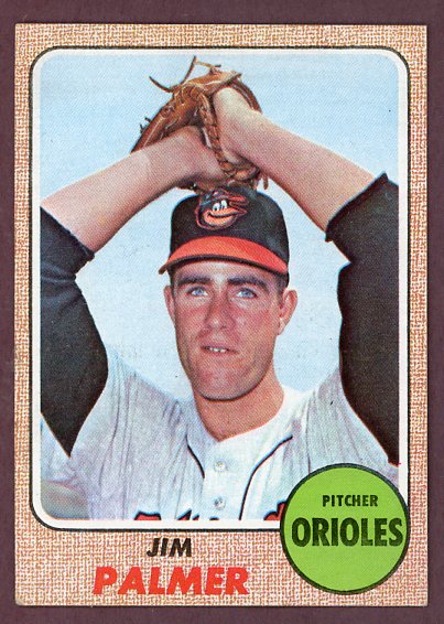 1968 Topps Baseball #575 Jim Palmer Orioles EX-MT 500677