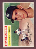 1956 Topps Baseball #181 Billy Martin Yankees VG-EX 500691