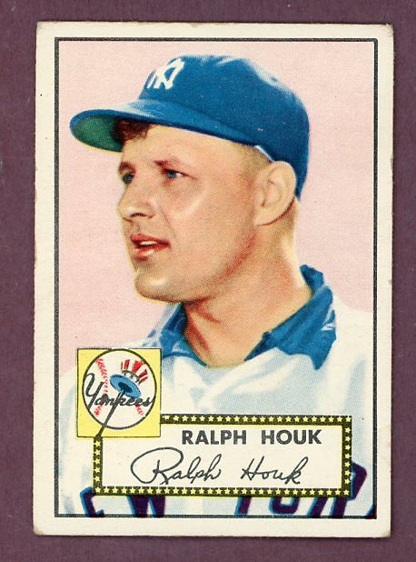 1952 Topps Baseball #200 Ralph Houk Yankees VG-EX 500713
