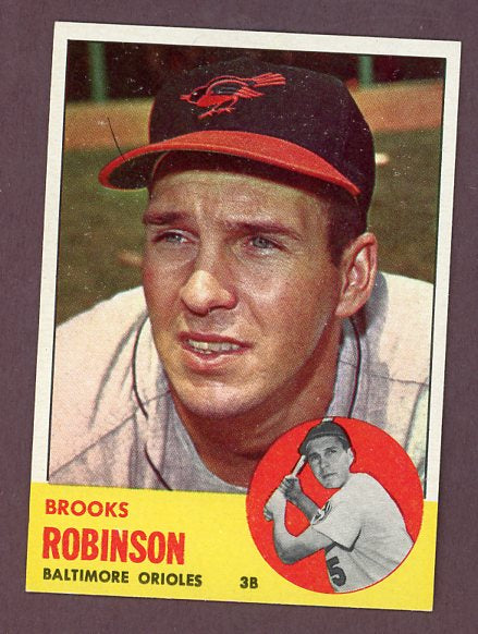 1963 Topps Baseball #345 Brooks Robinson Orioles EX-MT 500724