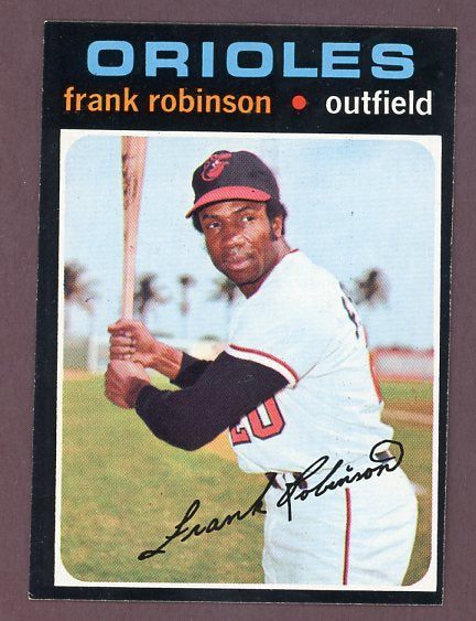 1971 Topps Baseball #640 Frank Robinson Orioles EX-MT 500732