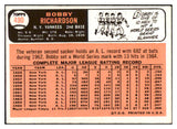 1966 Topps Baseball #490 Bobby Richardson Yankees EX 500774