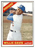 1966 Topps Baseball #535 Willie Davis Dodgers EX 500775