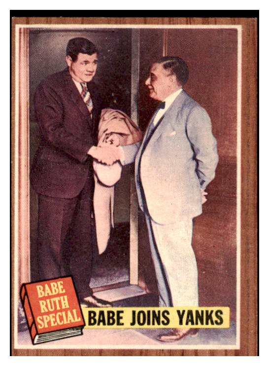 1962 Topps Baseball #136 Babe Ruth Yankees EX-MT 500792