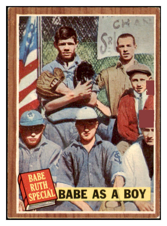 1962 Topps Baseball #135 Babe Ruth Yankees EX-MT 500793