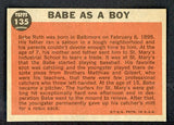 1962 Topps Baseball #135 Babe Ruth Yankees EX-MT 500793