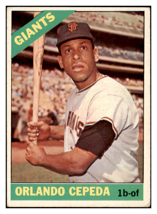 1966 Topps Baseball #132 Orlando Cepeda Giants EX 500806