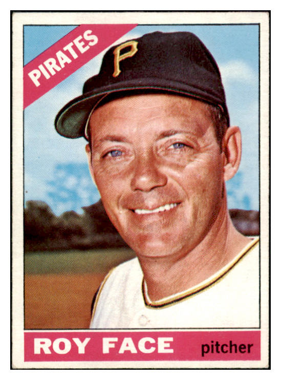 1966 Topps Baseball #461 Roy Face Pirates EX 500809