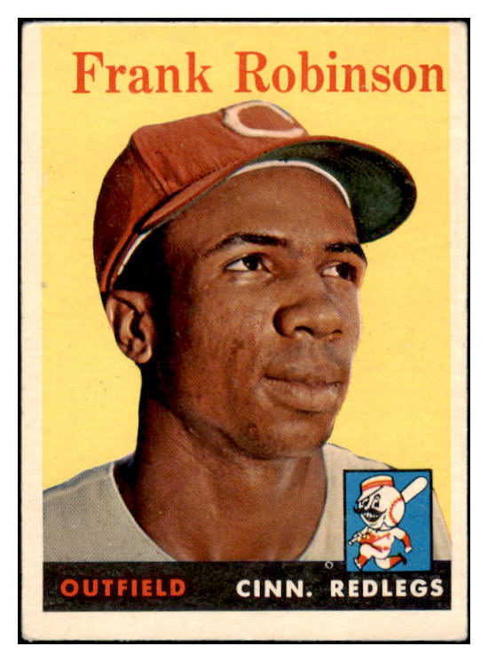 1958 Topps Baseball #285 Frank Robinson Reds EX 500821