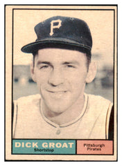 1961 Topps Baseball #001 Dick Groat Pirates EX 500838