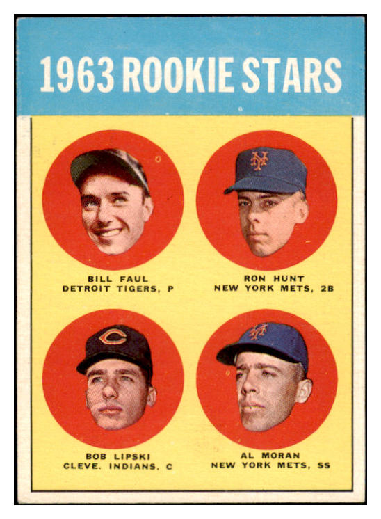 1963 Topps Baseball #558 Ron Hunt Mets EX-MT 500842