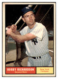 1961 Topps Baseball #180 Bobby Richardson Yankees EX-MT 500851