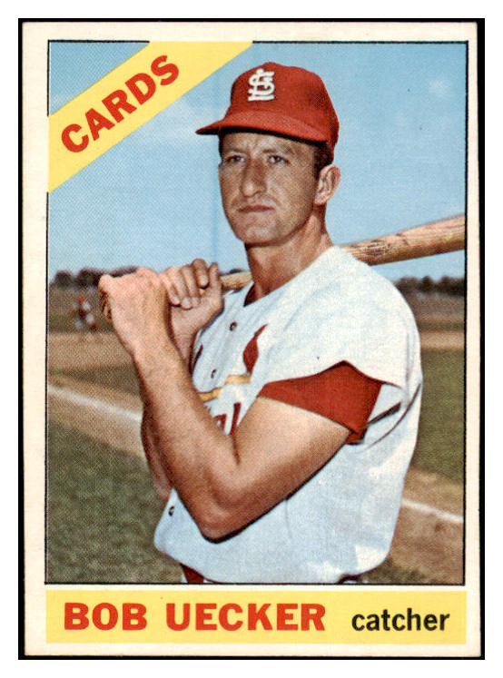 1966 Topps Baseball #091 Bob Uecker Cardinals EX-MT Trade 500860
