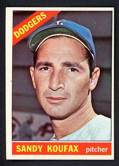 1966 Topps Baseball #100 Sandy Koufax Dodgers EX-MT 500861