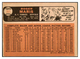 1966 Topps Baseball #365 Roger Maris Yankees VG-EX 500863