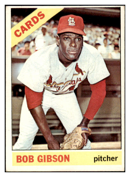 1966 Topps Baseball #320 Bob Gibson Cardinals EX 500865