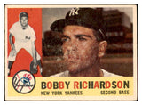 1960 Topps Baseball #405 Bobby Richardson Yankees VG 500888