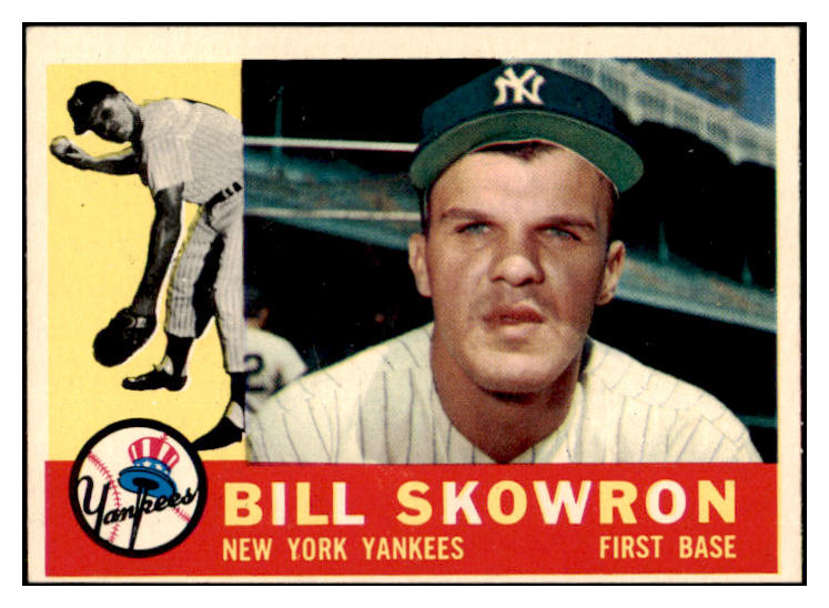 1960 Topps Baseball #370 Bill Skowron Yankees EX-MT 500890