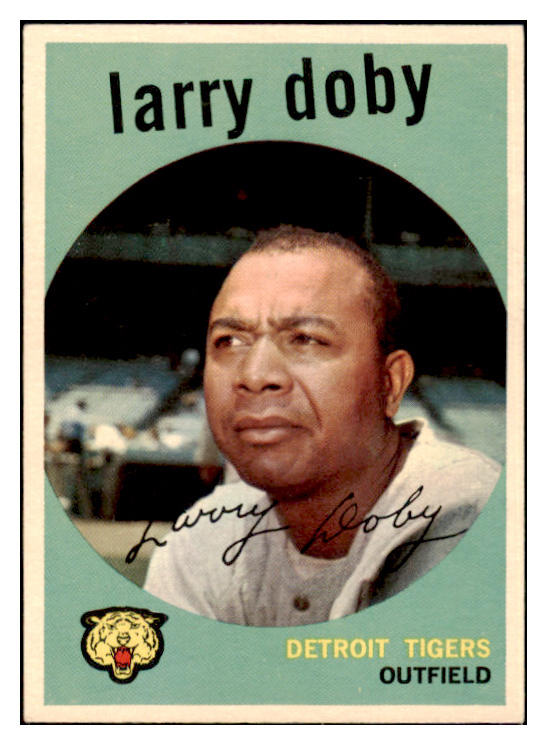 1959 Topps Baseball #455 Larry Doby Tigers EX-MT 500897
