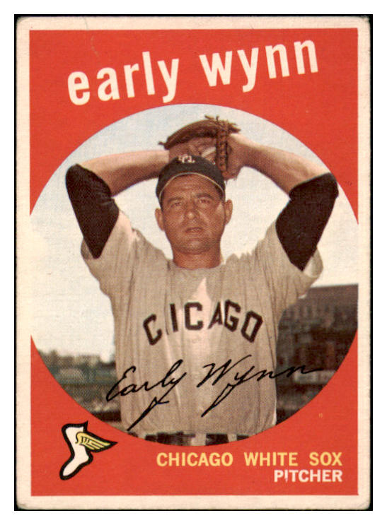 1959 Topps Baseball #260 Early Wynn White Sox VG-EX 500906