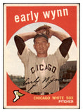 1959 Topps Baseball #260 Early Wynn White Sox VG-EX 500906