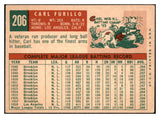 1959 Topps Baseball #206 Carl Furillo Dodgers VG-EX 500907