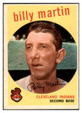 1959 Topps Baseball #295 Billy Martin Indians EX-MT 500908