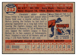 1957 Topps Baseball #212 Rocky Colavito Indians EX-MT 500915