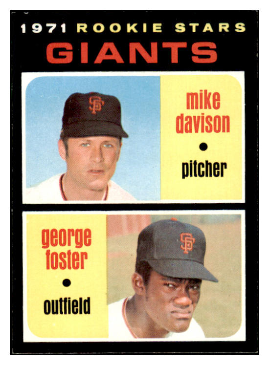 1971 Topps Baseball #276 George Foster Giants EX+/EX-MT 500955