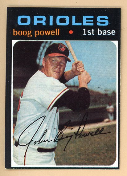 1971 Topps Baseball #700 Boog Powell Orioles EX-MT 500956