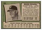 1971 Topps Baseball #700 Boog Powell Orioles EX-MT 500956