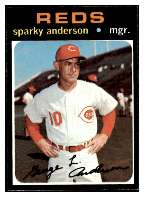 1971 Topps Baseball #688 Sparky Anderson Reds NR-MT 500957