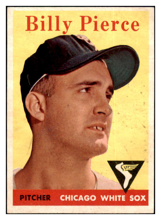 1958 Topps Baseball #050 Billy Pierce White Sox VG-EX 501000