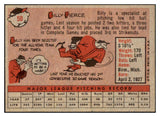1958 Topps Baseball #050 Billy Pierce White Sox VG-EX 501000
