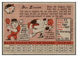1958 Topps Baseball #077 Don Zimmer Dodgers EX-MT 501012