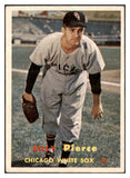 1957 Topps Baseball #160 Billy Pierce White Sox EX 501024