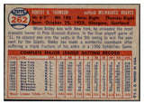 1957 Topps Baseball #262 Bobby Thomson Braves VG-EX 501043