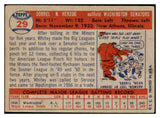 1957 Topps Baseball #029 Whitey Herzog Senators VG-EX 501051