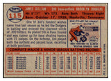 1957 Topps Baseball #115 Jim Gilliam Dodgers EX 501053