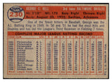 1957 Topps Baseball #230 George Kell Orioles VG-EX 501059