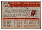 1957 Topps Baseball #062 Billy Martin Yankees EX 501061