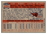 1957 Topps Baseball #200 Gil McDougald Yankees EX-MT 501063